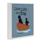Stupell Industries Boat Life with Dog Framed Giclee Wall Art Design by Dog Is Good